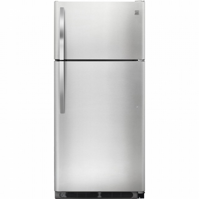 Kenmore 4670603 18 cu. ft. Top Freezer Refrigerator - Stainless Steel